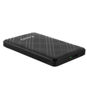 CAJA EXTERNA 2.5 USB 3.0 TOOQ TQE-2500B NEGRO PARA HD/SSD DE