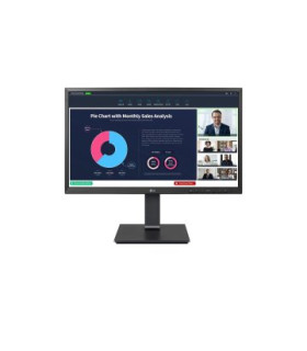 Monitor 24" Hdmi Displayport Usb-c Lg 24bp75cp-b Fhd Webcam