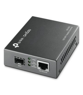 Convertidor Fibra Tp-link Mc220l Omada Rj45 10gb A Ranura Sf