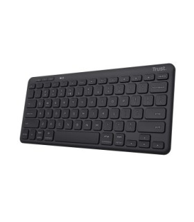 Teclado Trust Lyra Inalámbrico Compacto Y Multidispositivo