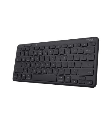 Teclado Trust Lyra Inalámbrico Compacto Y Multidispositivo