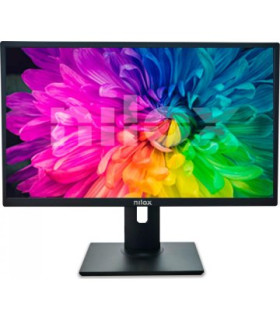 Monitor 24" Dp Hdmi Vga Nilox Nxm24regweb01 Ips Fhd 75hz 5ms