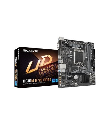 PB GIGABYTE H610M H V3 DDR4 M-ATX Skt 1700 Intel Gen 12/13/14 2xDDR4 3200MHz HDMI VGA USB3,2 1xM.2