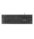 TECLADO TACENS ANIMA AK0 USB COLOR NEGRO