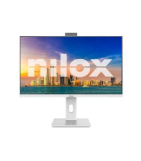 MONITOR 27" DP HDMI VGA NILOX NXM27RWEB02W IPS FHD 120Hz 4MS 250cd/mÂ² WEBCAM 2x3W VESA 100x100 BLANC