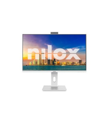 MONITOR 27" DP HDMI VGA NILOX NXM27RWEB02W IPS FHD 120Hz 4MS 250cd/mÂ² WEBCAM 2x3W VESA 100x100 BLANC